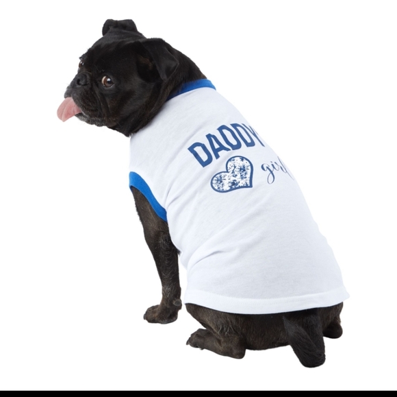 🐾NEW Top Paw Daddy's Girl Dog Tee size LRG - Picture 3 of 3